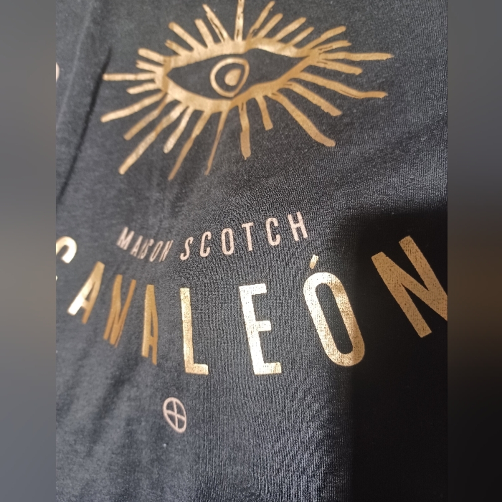 Scotch & Soda Black with Gold  Design - Picture 2 of 8